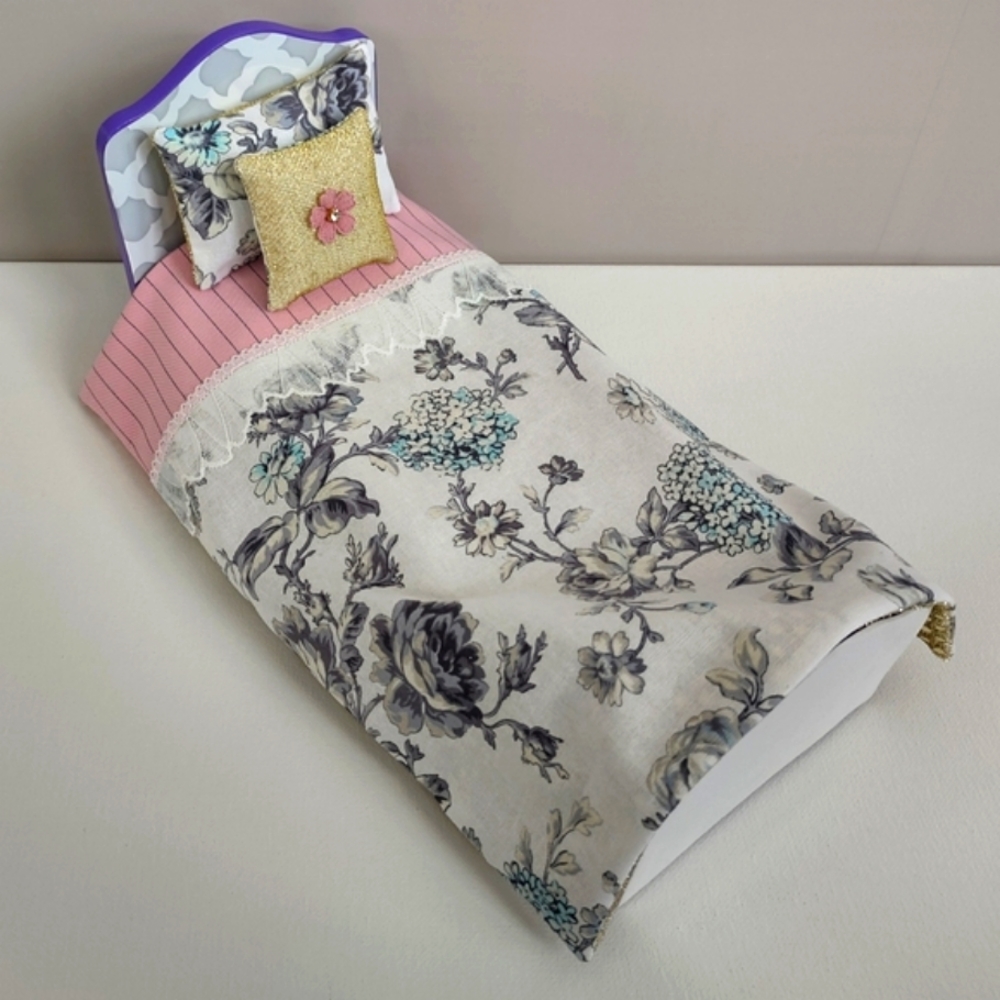 12 Inch Fashion Doll Bedding Set